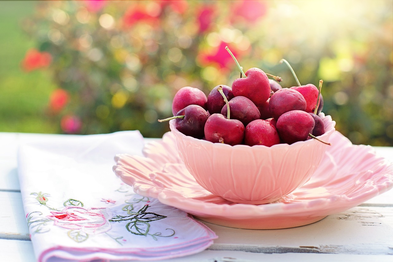 cherries, bowl, fruits-2402449.jpg