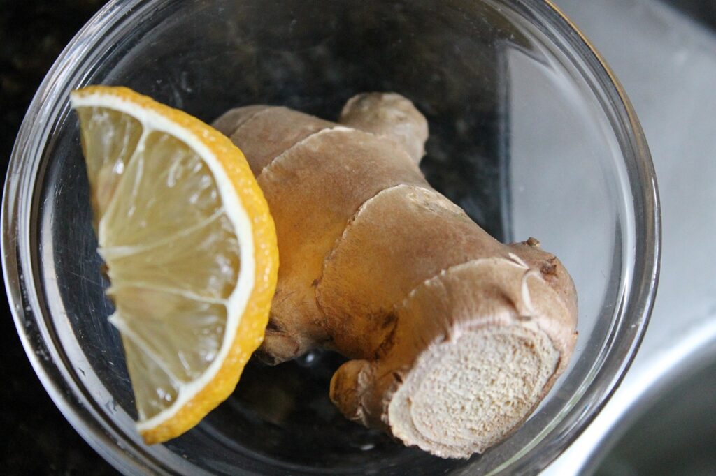 ginger, lemon, glass bowl-277874.jpg